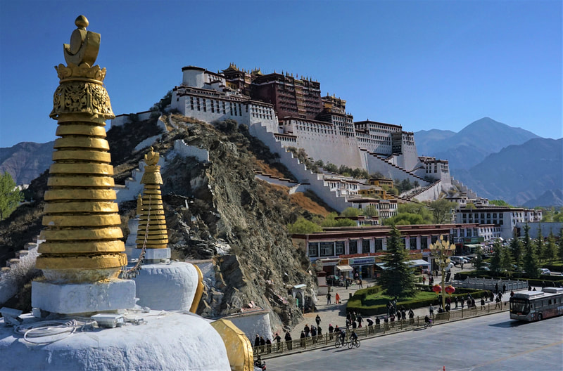 Potala Palace in Lhasa.
